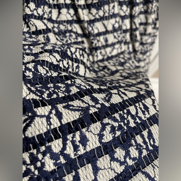 Miami Navy Blue Lace Cocktail Dress - Picture 5 of 7